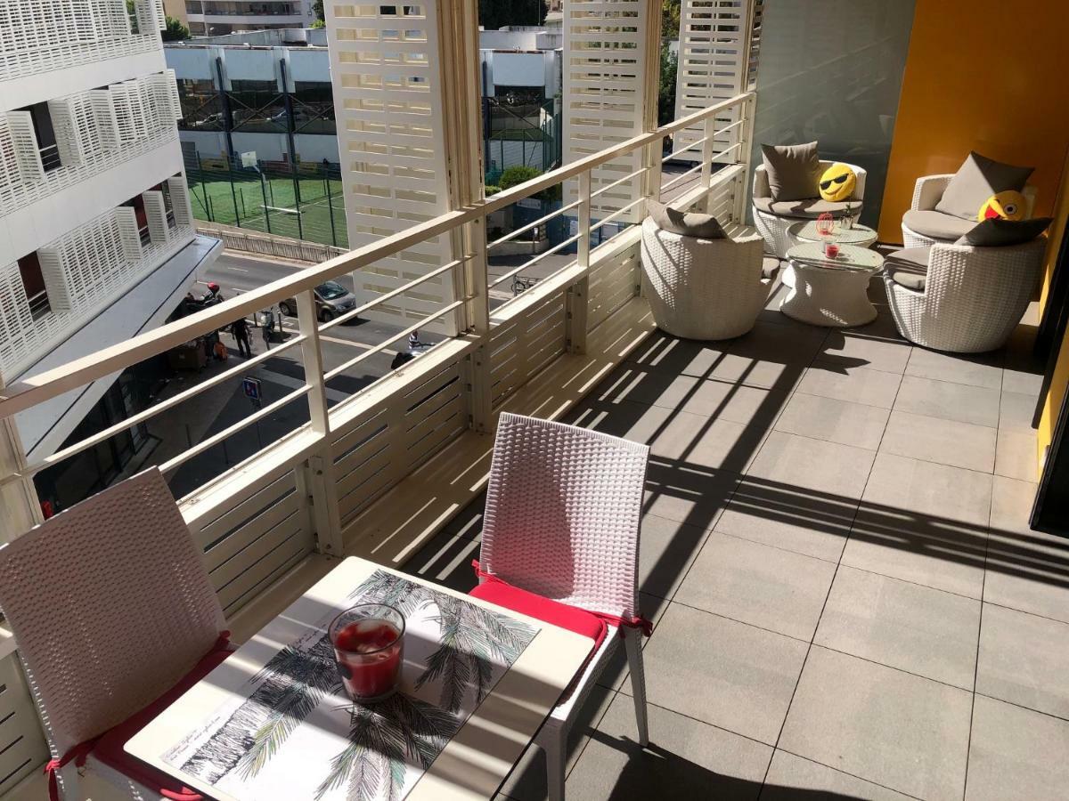 Vacances A Nice Terrasse Ensoleillee & Parking A La Gare Du Sud Exterior foto